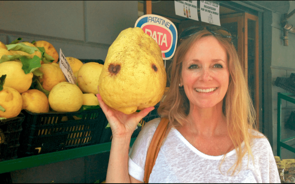 Tamara plus one! Cedro- Sorrento Food Tours 